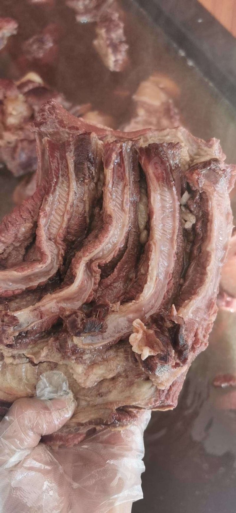 马排，马排骨，现杀带皮、去皮精修去油去骨马肋条肉
