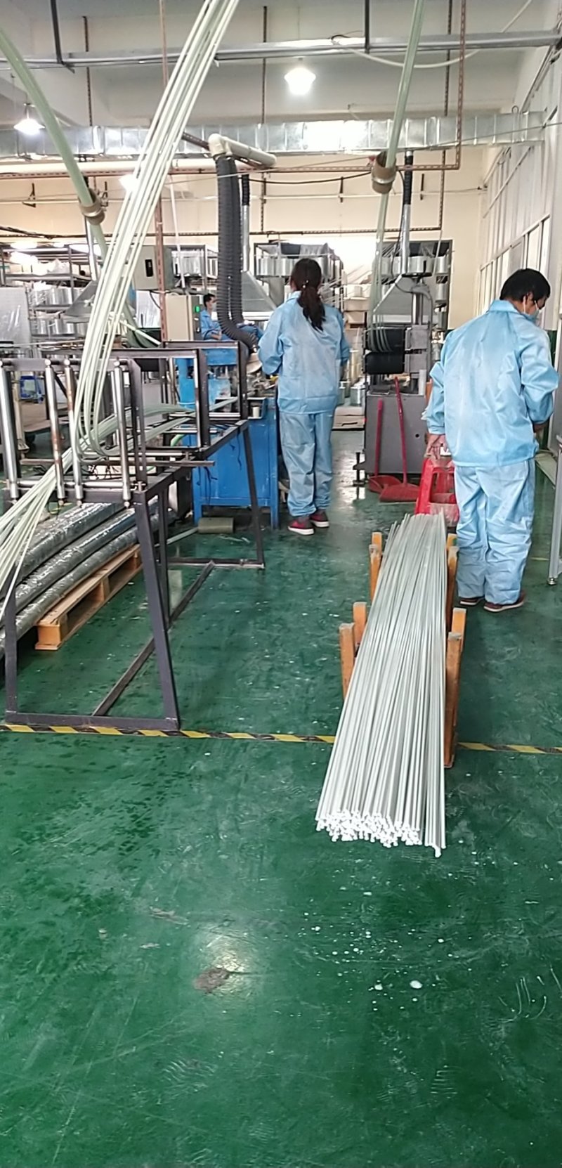 花卉育苗拱棚杆玻璃钢弹力棒保温防虫避雨小地拱支架骨架