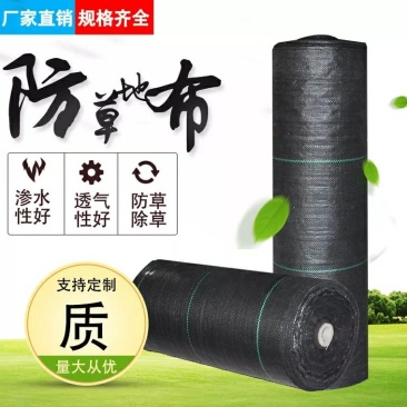 防草布园艺无纺布地布除草布盖草抑草地膜透气保湿可降解果树