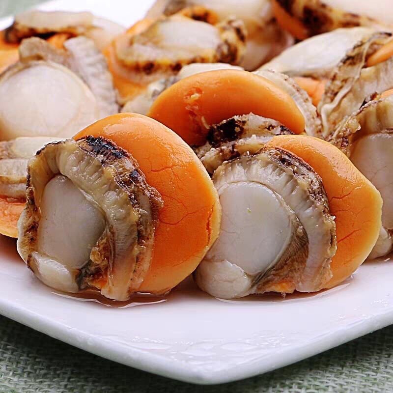 【精品好货】新鲜大个无沙扇贝肉
