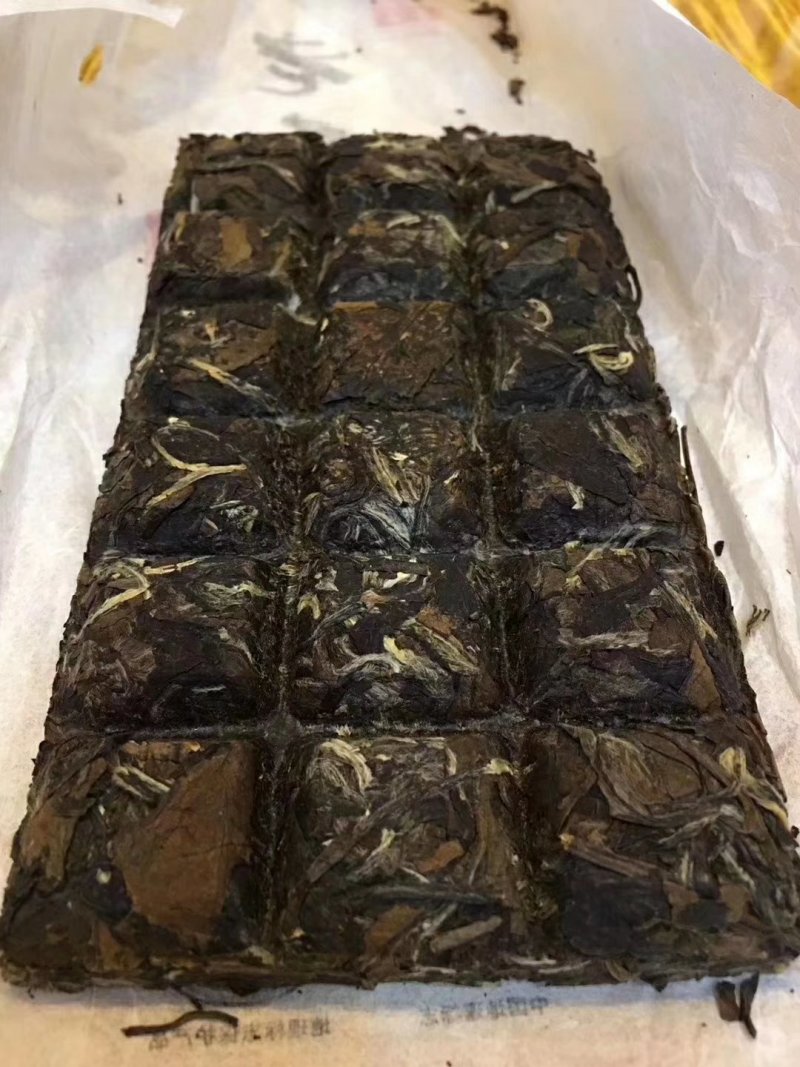 福鼎白茶方块白茶100g