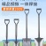 唐唐户外农用全钢加厚挖土铁锹车载野外车用小钢锹