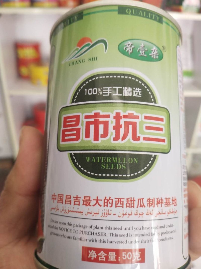 龙卷风西瓜种子大果高抗病不整枝不打杈皮坚韧耐储运。