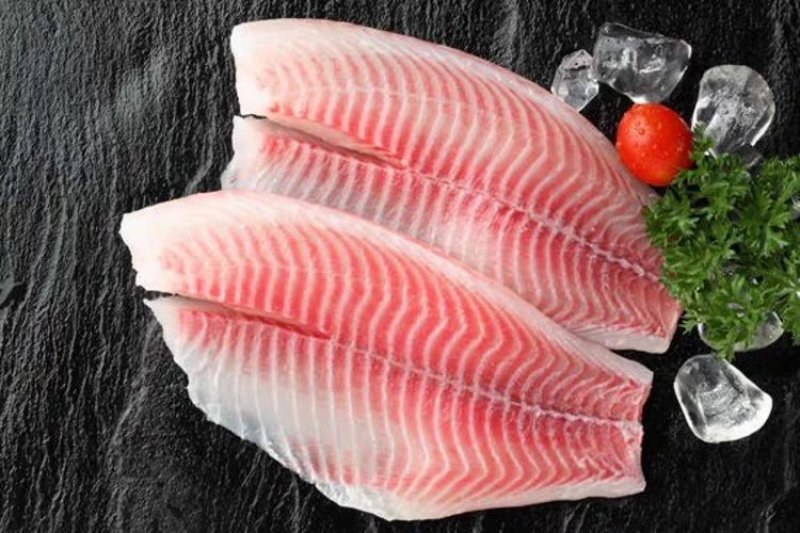 海南红椰鲷鱼片罗非鱼刺身料理生鲷鱼片冷160g/包9斤箱