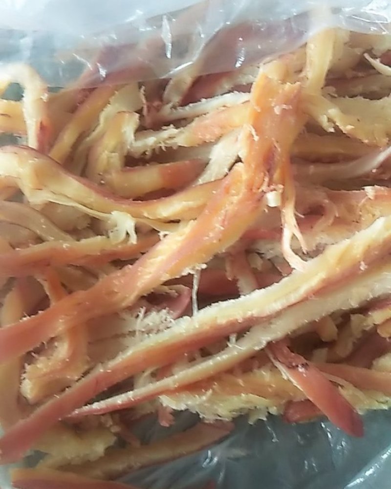 鱿鱼丝特别好吃，老少皆宜，二斤起包邮，量大从优