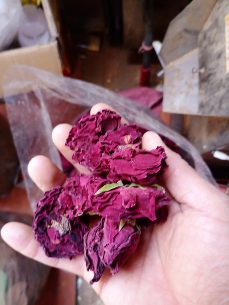 云南文山玫瑰花茶-金边玫瑰量大价格优惠