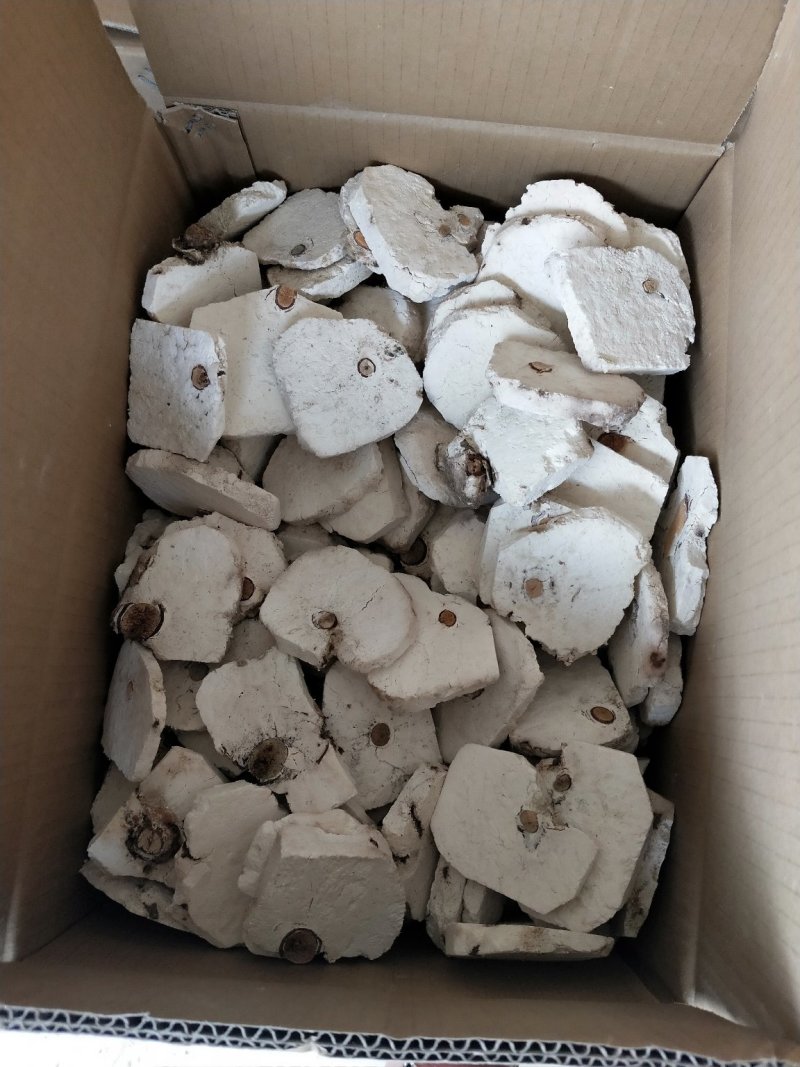 茯苓包邮，茯苓丁岳西无硫纯白茯苓丁过筛无末