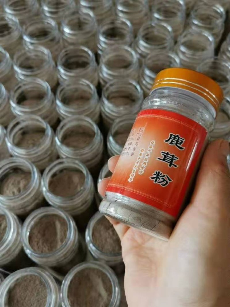鹿茸粉纯正梅花鹿鹿茸粉50克整只干鹿茸磨粉非鹿茸片