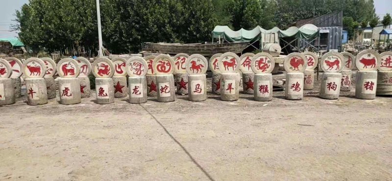石板，小磨，老狮子，门上言，雕花牛槽，马车，牛槽，等老物