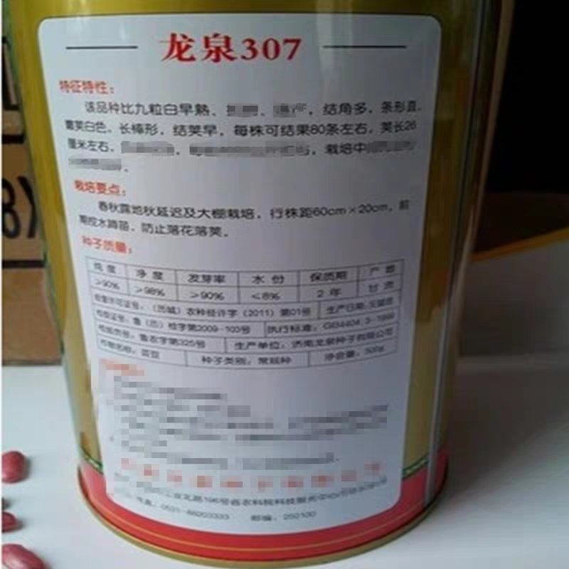 白芸豆种子早熟品种豆角扁豆蔬菜孑阳台四季豆盆栽