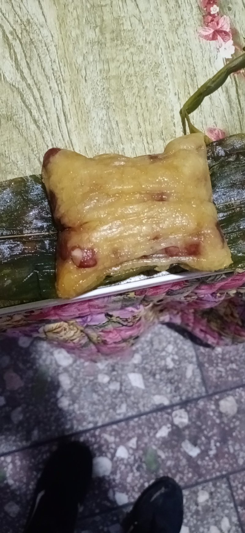 板栗粽，软糯味香，自家纯手工制作，无添加剂