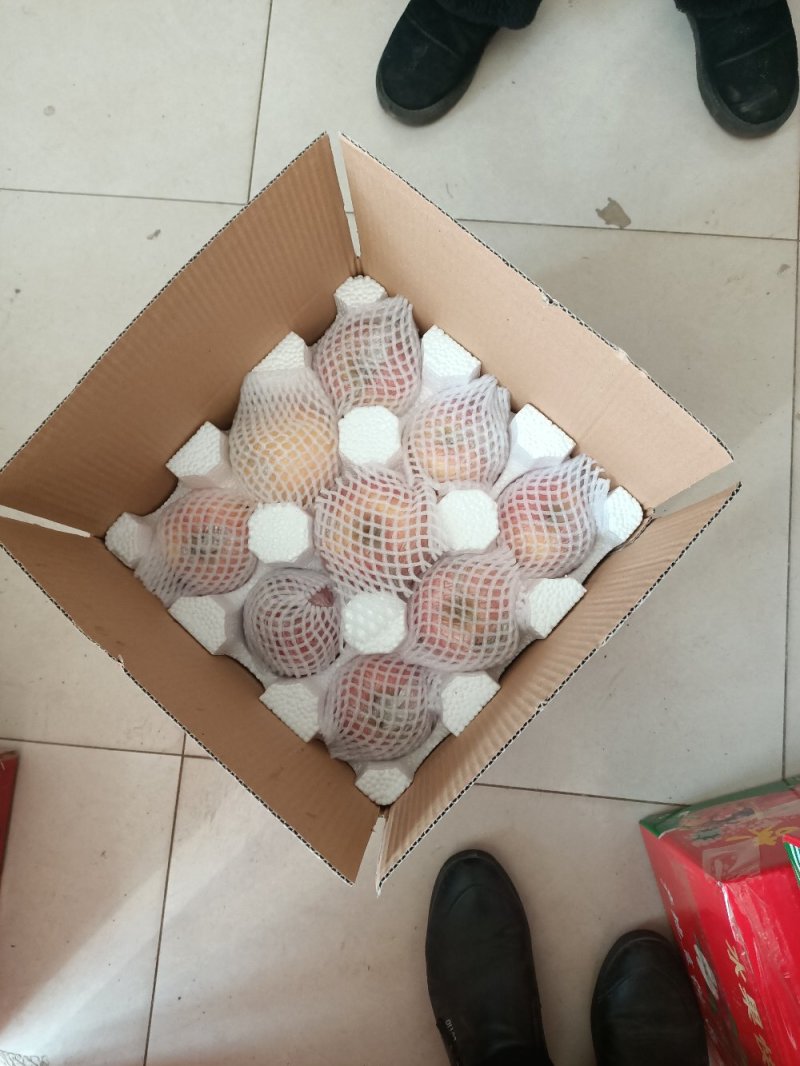万荣纸加膜红富士苹果口感脆甜一手货源量大从优