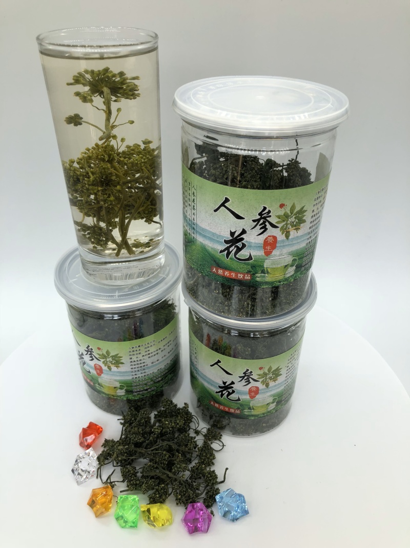 长白山优质人参花（6年大人参花）现货包邮