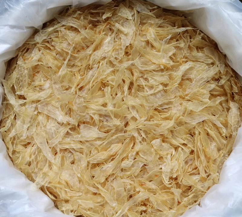 热卖竹叶胶小脆胶清水干净无油胶质多口感酥脆