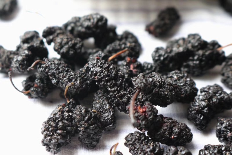 精选新疆桑葚干非种植头茬干净无沙果肉紧实饱满厚实