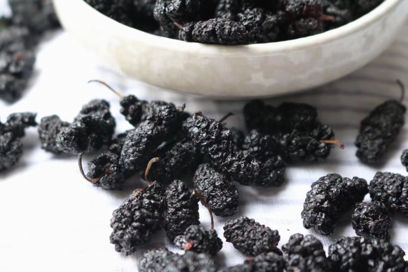 精选新疆桑葚干非种植头茬干净无沙果肉紧实饱满厚实