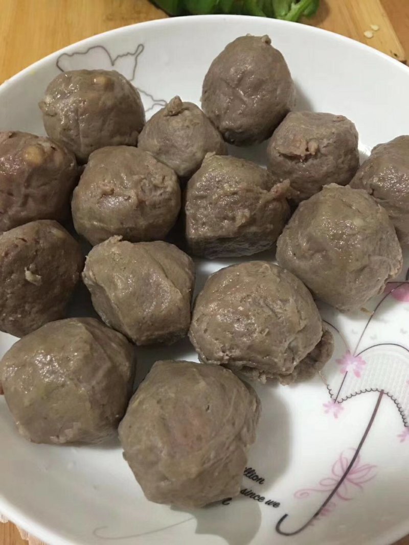 潮汕牛肉丸牛筋丸一件代发包邮批发一手货源送沙茶酱