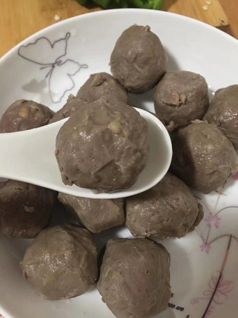 潮汕牛肉丸牛筋丸一件代发包邮批发一手货源送沙茶酱