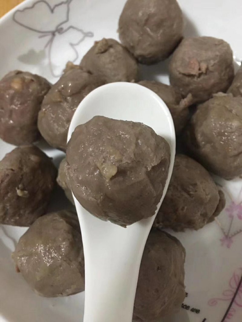 潮汕牛肉丸牛筋丸一件代发包邮批发一手货源送沙茶酱