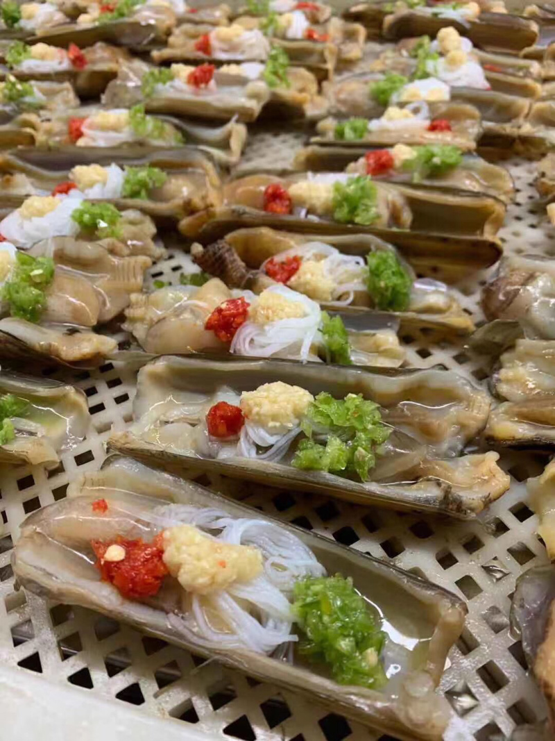 蛏子王开壳去脏无沙