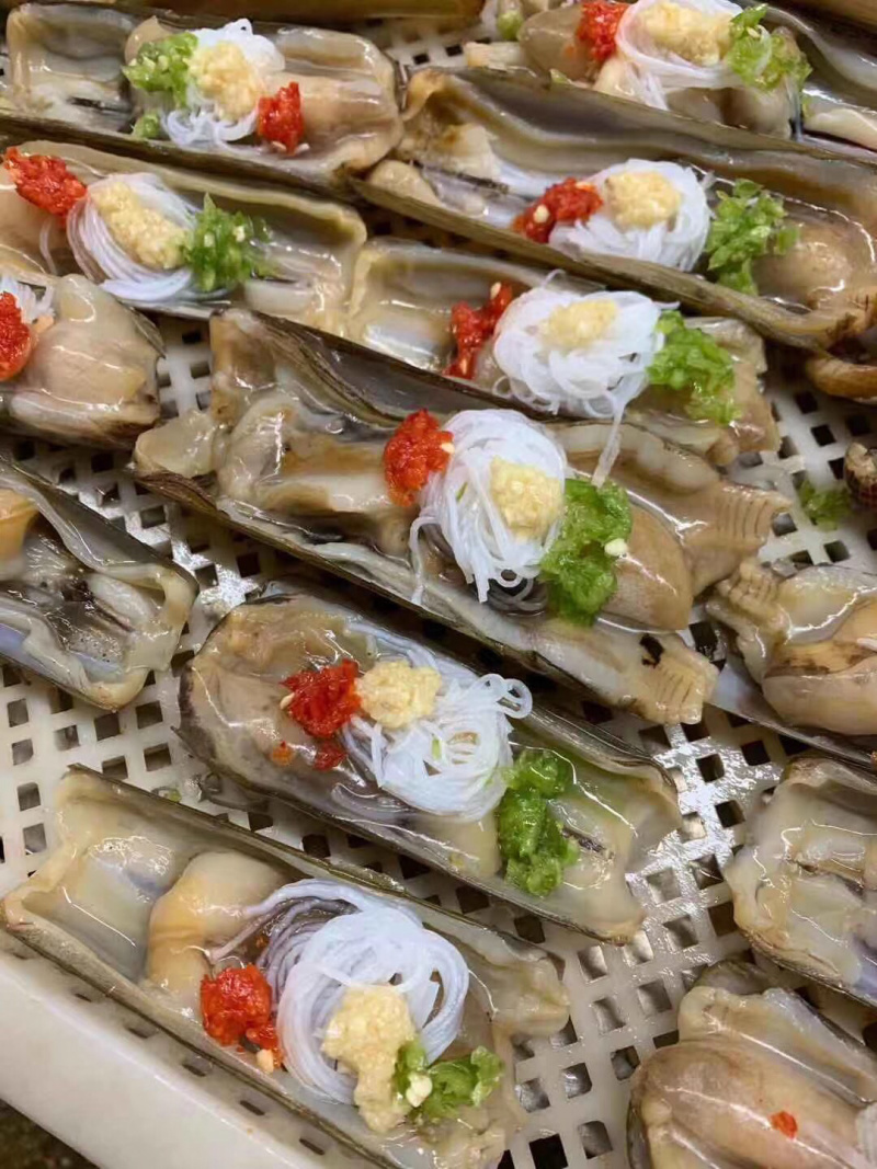 蛏子王开壳去脏无沙