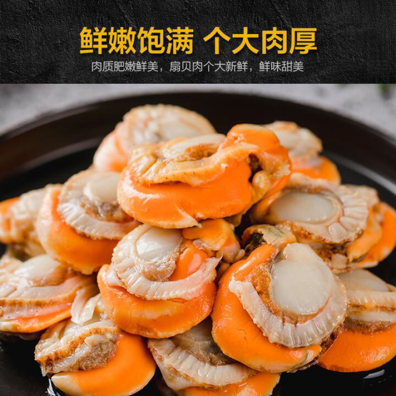 大个头无沙扇贝肉18元每斤