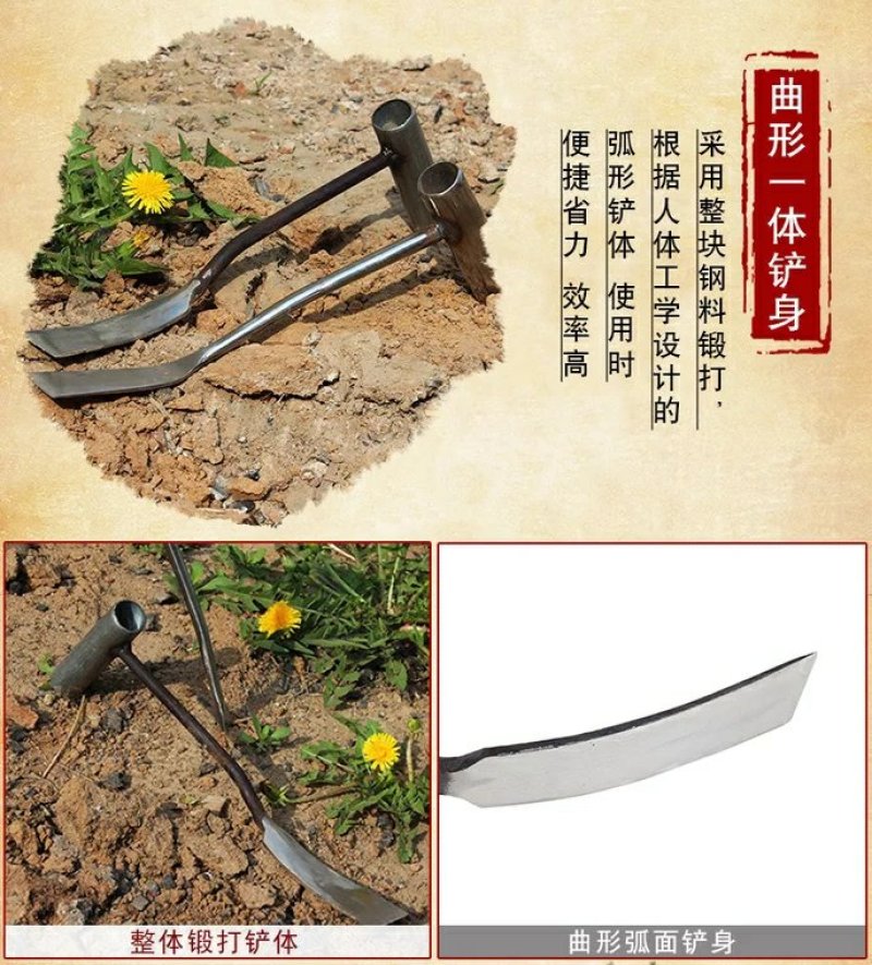 大蒜铲子不锈钢大蒜铲挖刨大蒜小铲子挖野菜专用铲子花