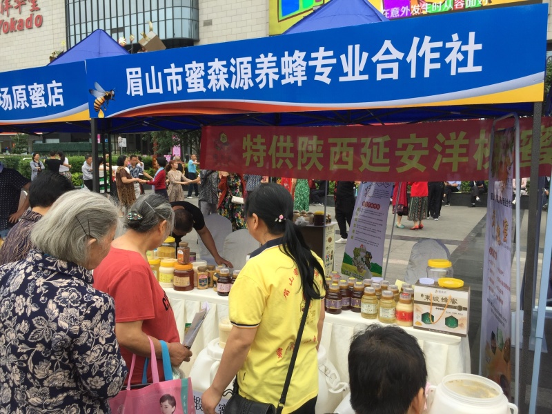 陕西秦岭深山天然五倍子蜂蜜纯五倍子蜜药材土蜂蜜