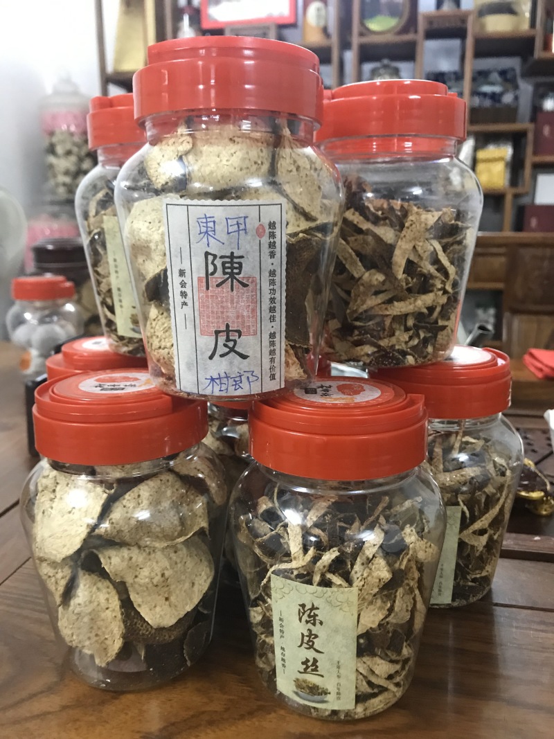 新会陈皮茶，新会核心产区5年天马陈皮配云南5年普洱茶