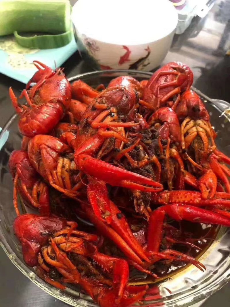 麻辣小龙虾中号，加热即食网红小龙虾招社团直播电商平台合作