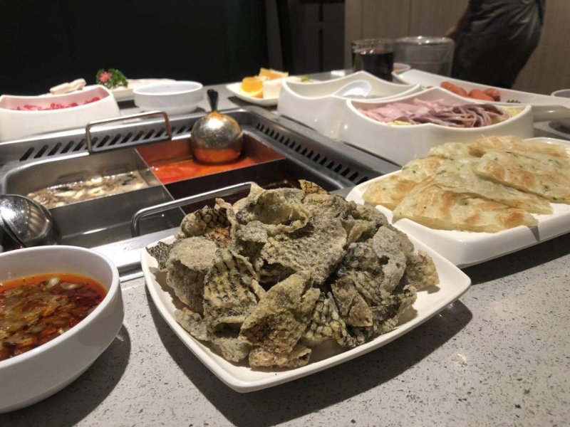 潮掌柜火锅鱼皮厂家直供