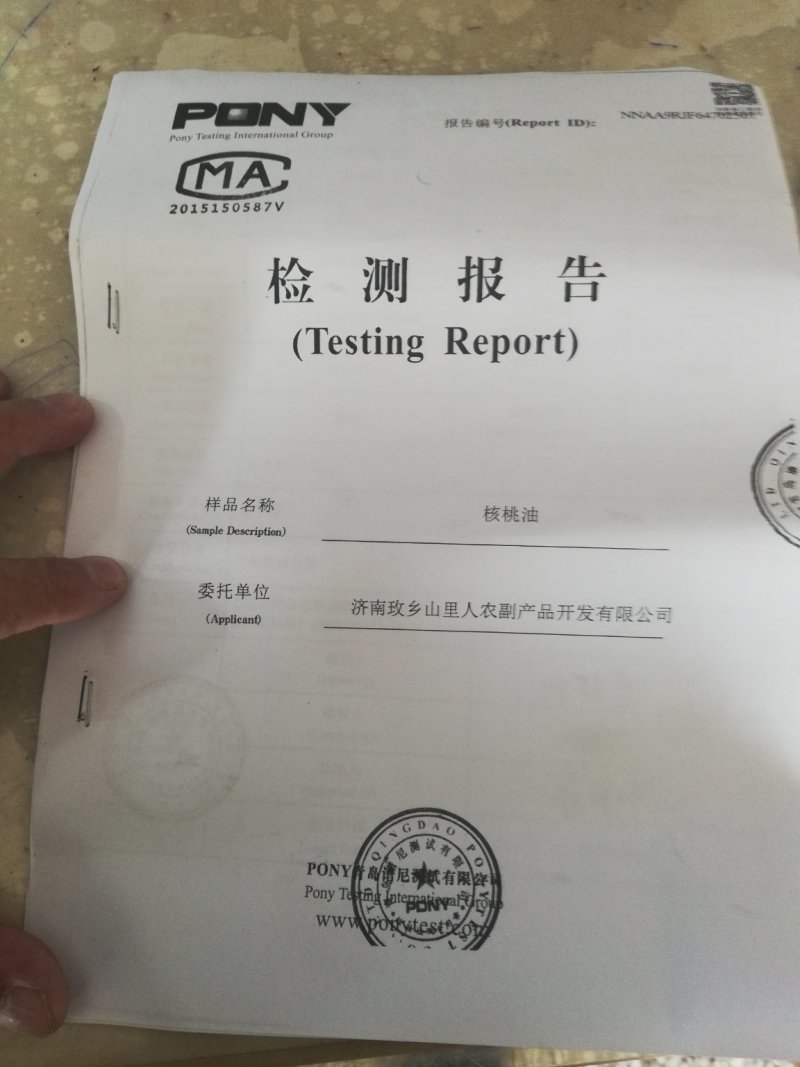散装冷轧一级精炼核桃油