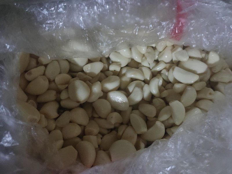 优质无芽保鲜蒜米双重筛选基地直供可视频看货选货