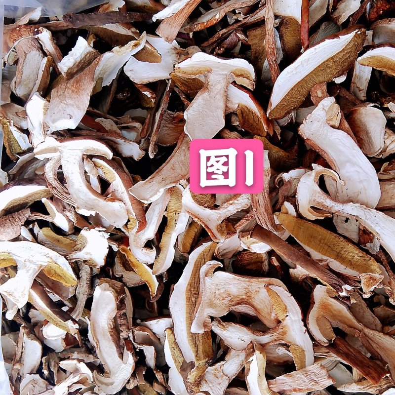 牛肝菌【出口货内销货】美味白牛肝菌烘烤片干货原产地批发