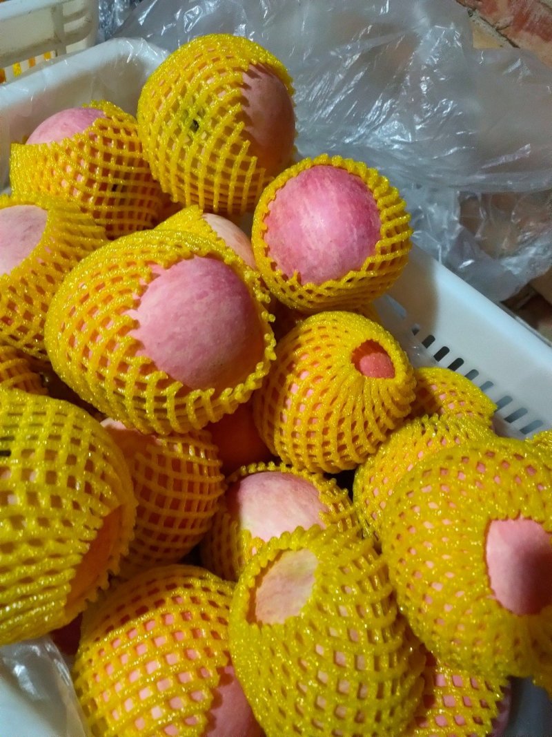 正宗陕西纸袋红富士，皮薄肉脆，脆甜多，