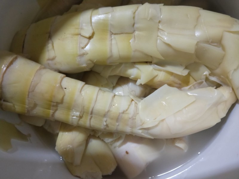 野生苦笋处理好的