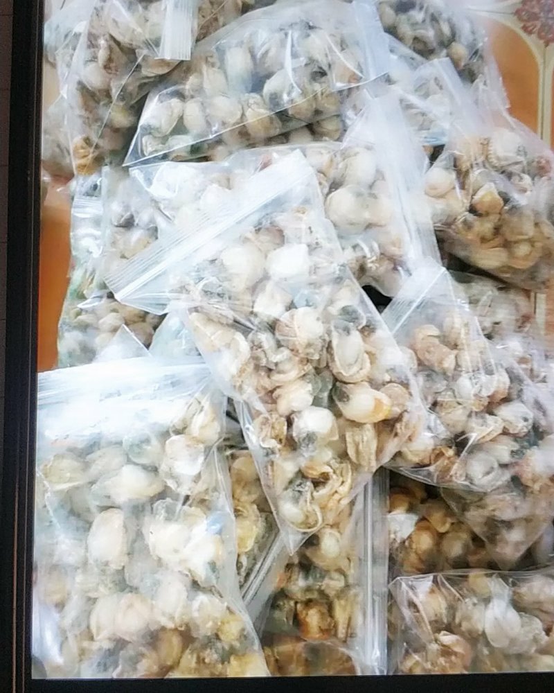 无冰衣扇贝肉有冰衣扇贝肉大扇贝肉小扇贝肉