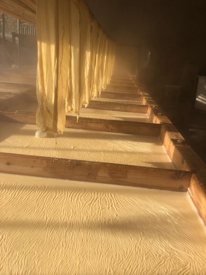 清远英德九龙山水手工腐竹