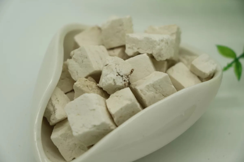 安徽大别山岳西茯苓丁白茯苓茯苓块伏苓片可磨粉无硫5