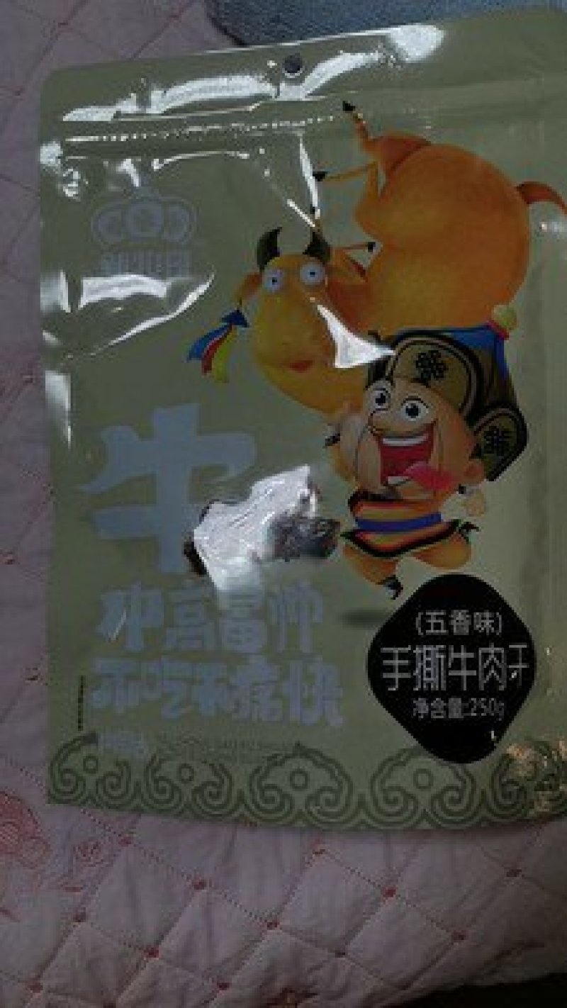 内蒙古正宗手撕风牛肉干真空