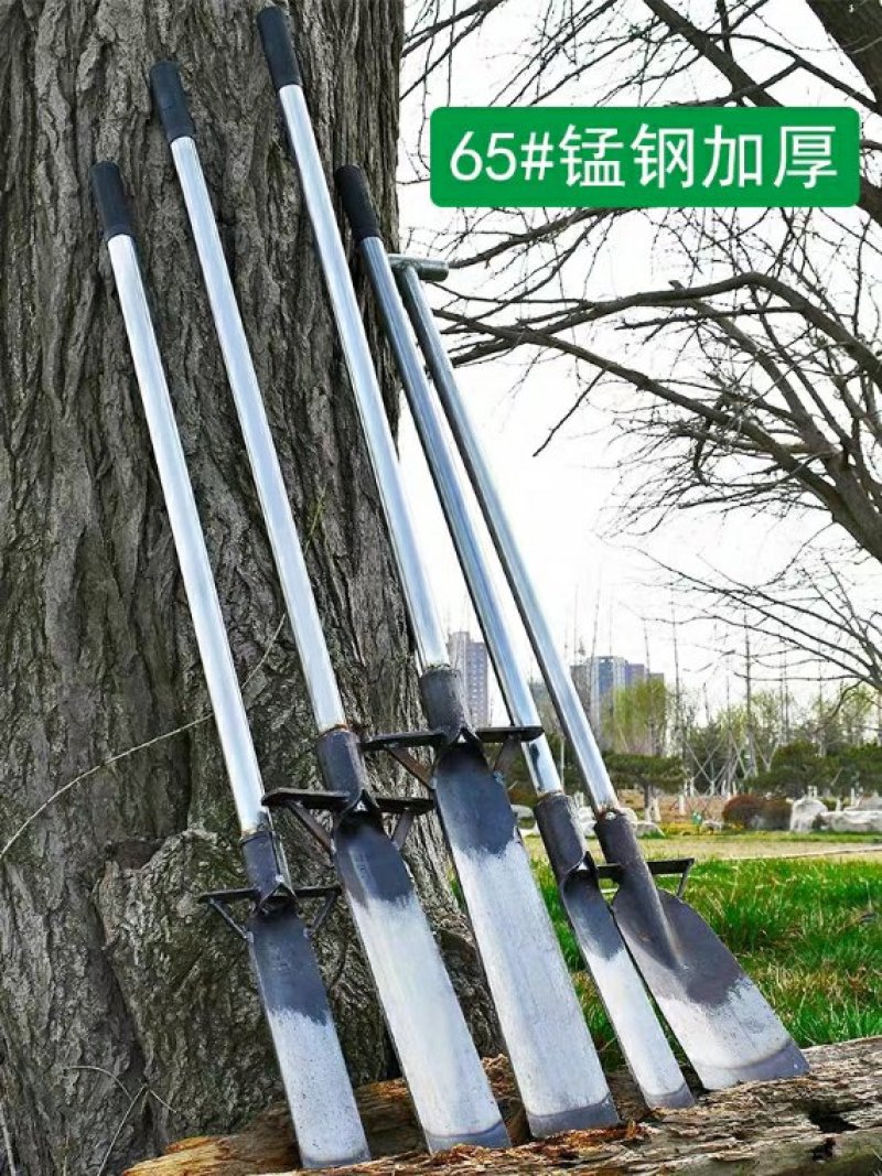 唐唐挖树铲子全钢加厚起苗洛阳铁铲户外断树根农用工具挖土