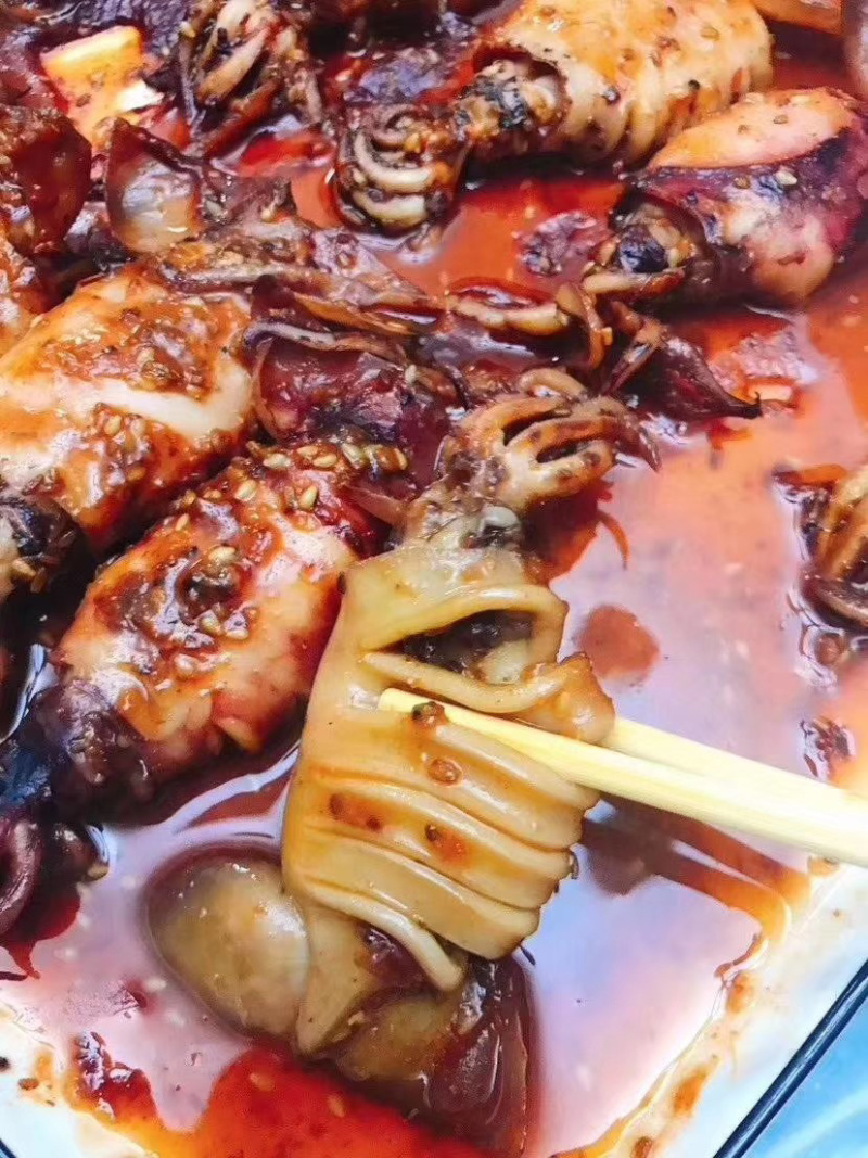 香辣大鱿鱼