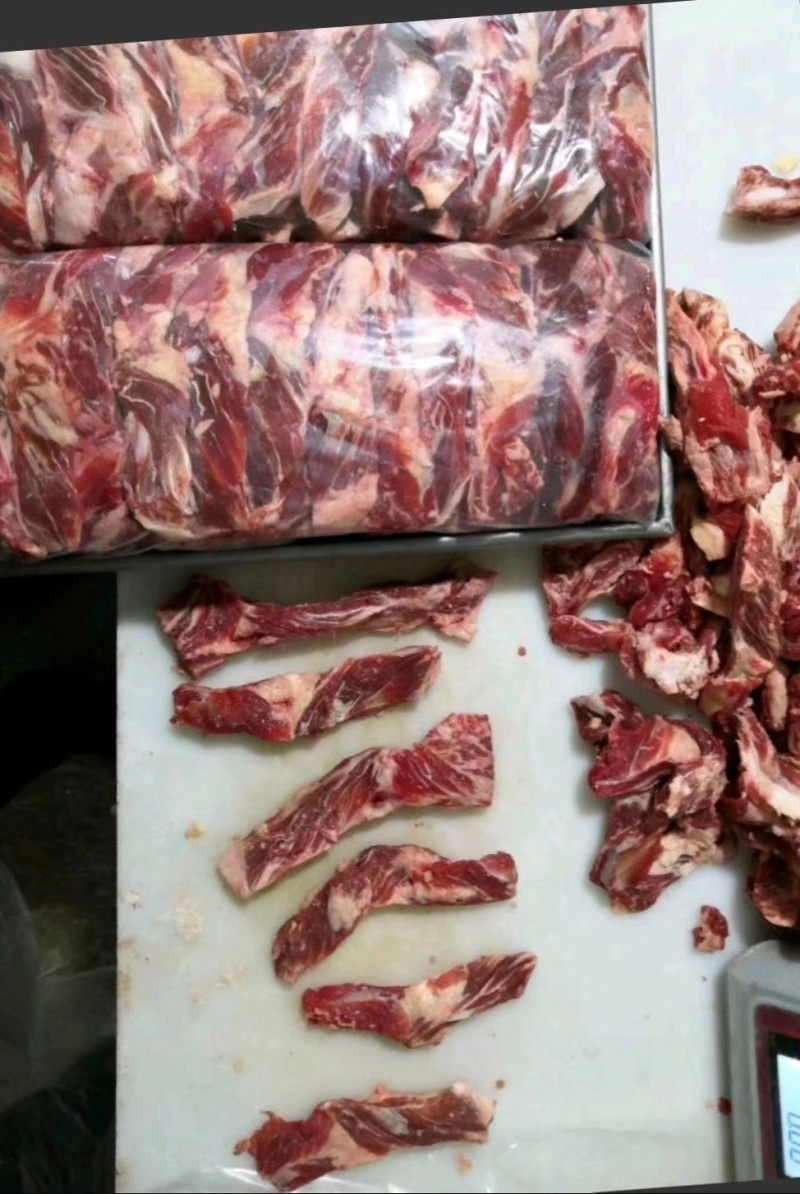 穆晟丰源纯干腹肉条牛肋条质量保证牛肋条