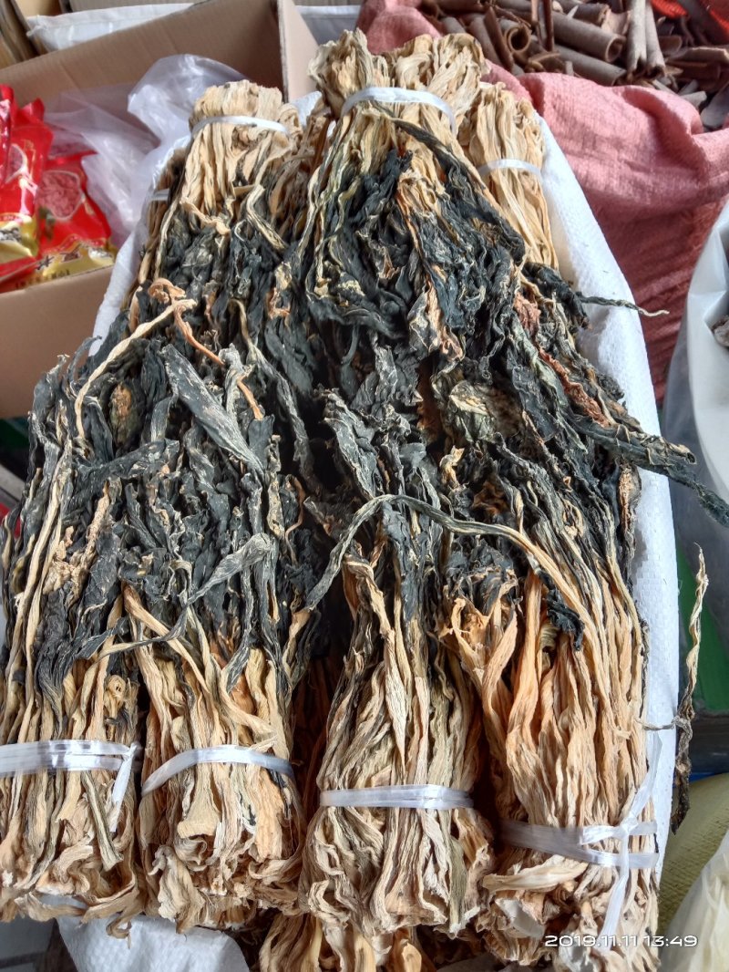 脱水白菜干干条根白万年青