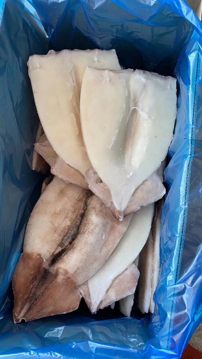 鱿鱼片，单冻鱿鱼片，净重8斤，图片实拍，有需要联系