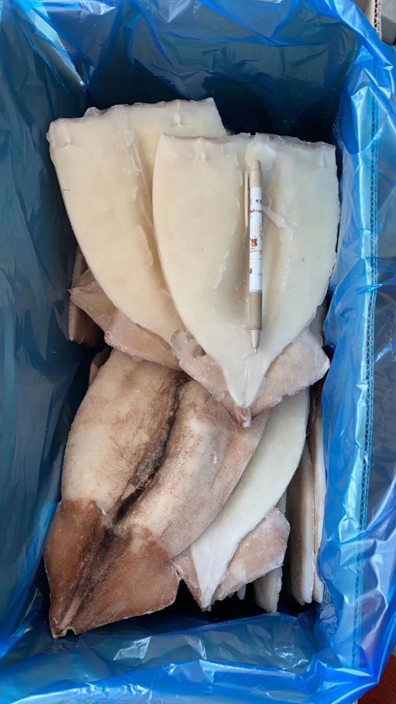 鱿鱼片，单冻鱿鱼片，净重8斤，图片实拍，有需要联系