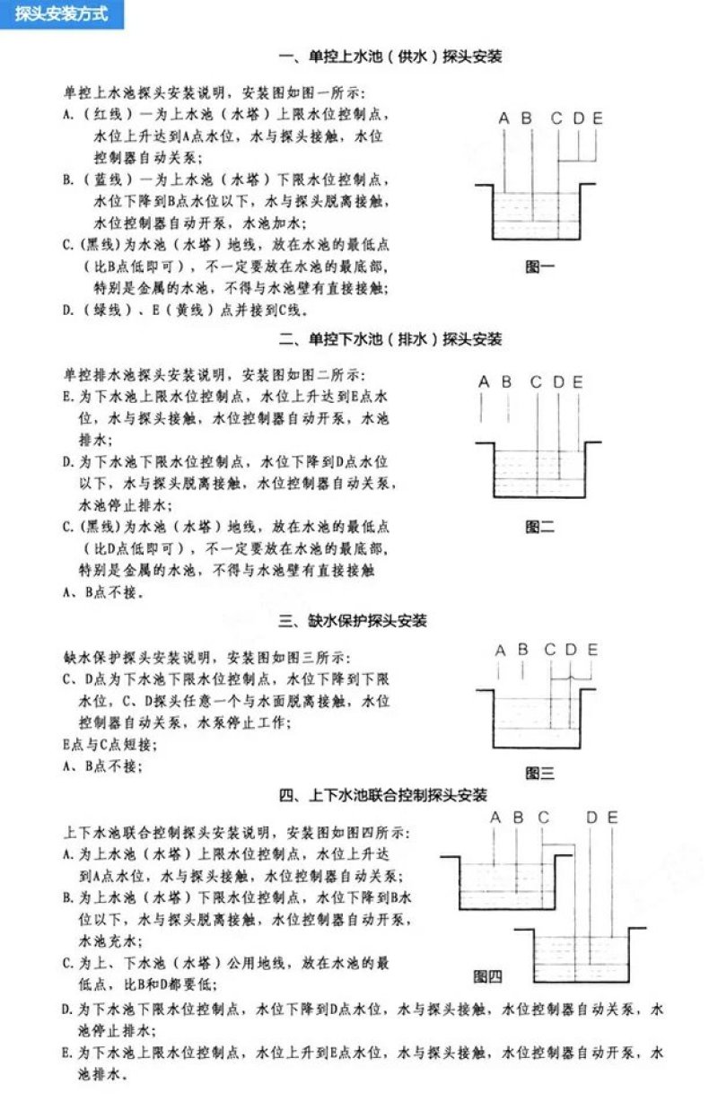 全自动水位控制器DF-96ES水塔水池水井水箱水位开关液