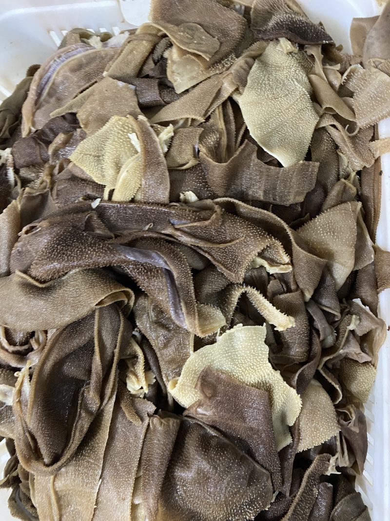 火锅食材毛肚小叶片本色叶片小叶片干净免处理