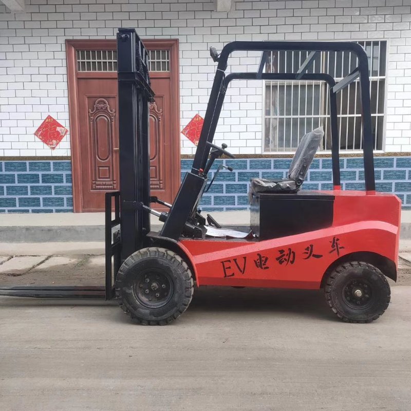 座驾式电动叉车适用于食品厂工厂仓库搬运堆高作业