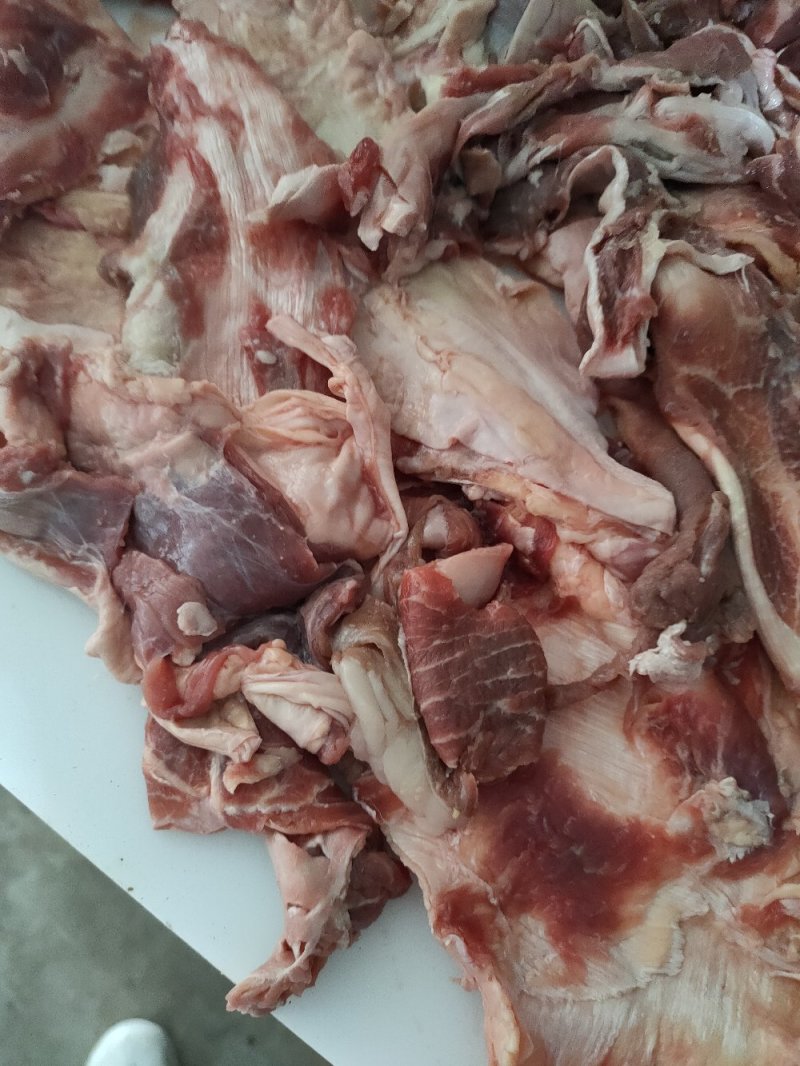 纯干精修无油生牛肉筋